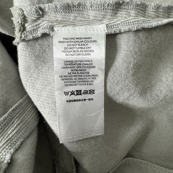 Urban Outfitters BDG Skirt Women Large Gray‎ ALine Pleated Corduroy Mini Neutral - Picture 7 of 8